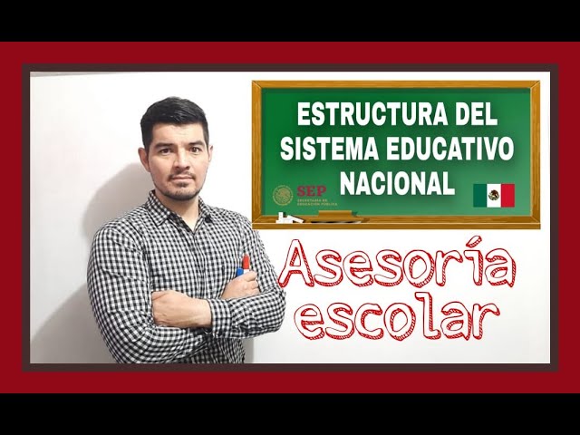 la estructura del sistema educativo mexicano