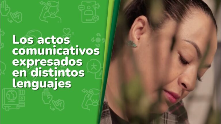 los actos comunicativos expresados en distintos lenguajes