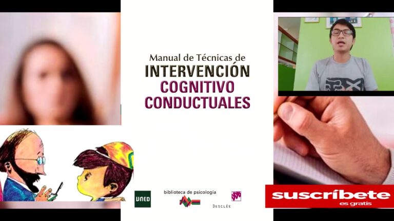 manual de técnicas de intervención cognitivo conductuales