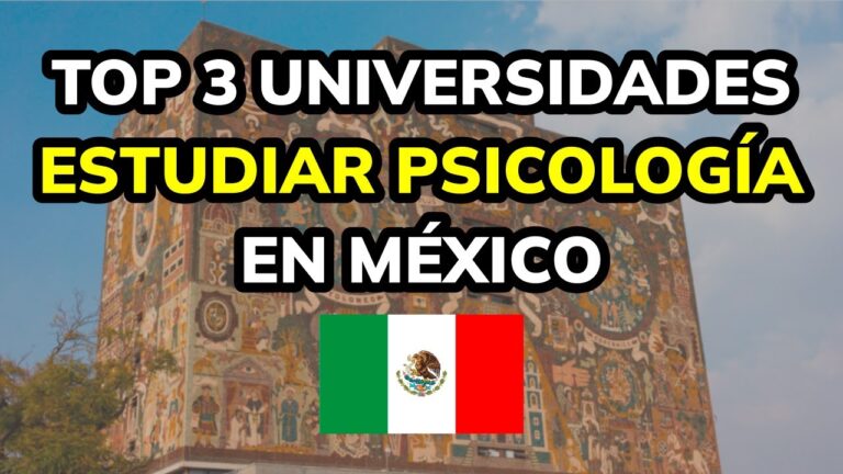 mejores universidades para estudiar psicología en méxico