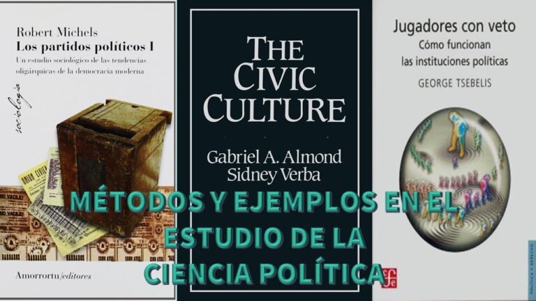 metodos de estudio de la ciencia política