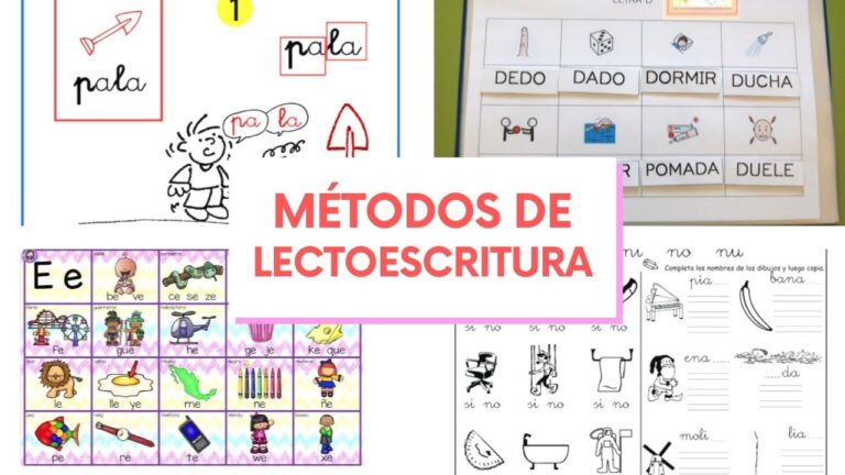 metodos para la lecto escritura