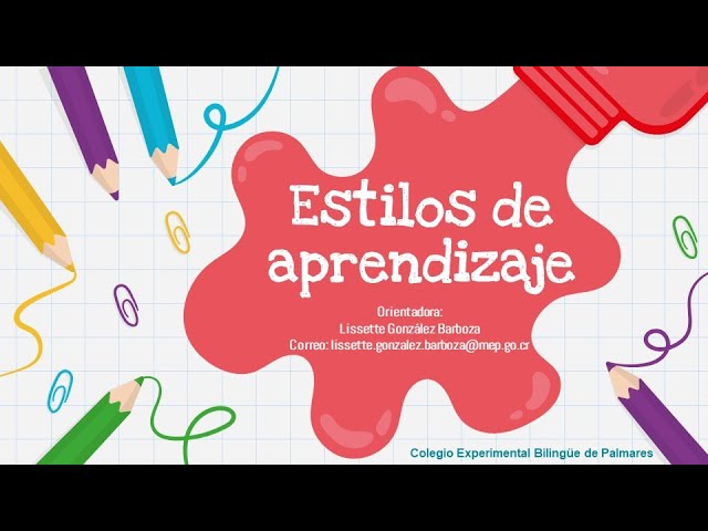 modelo pnl estilos de aprendizaje