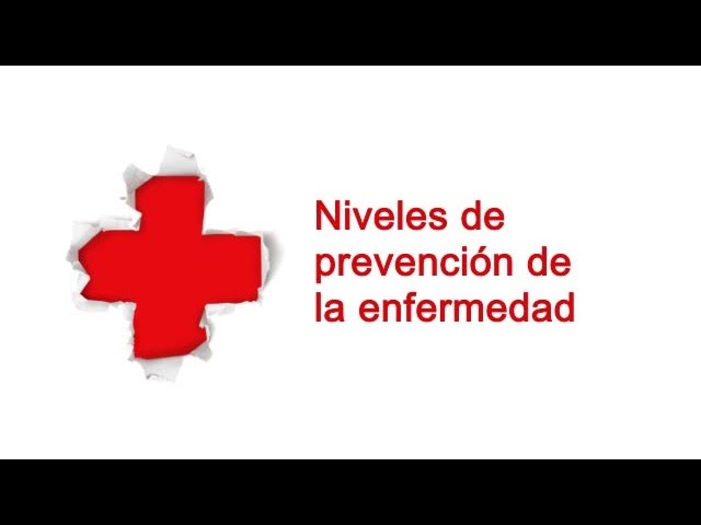 niveles de prevención de la enfermedad