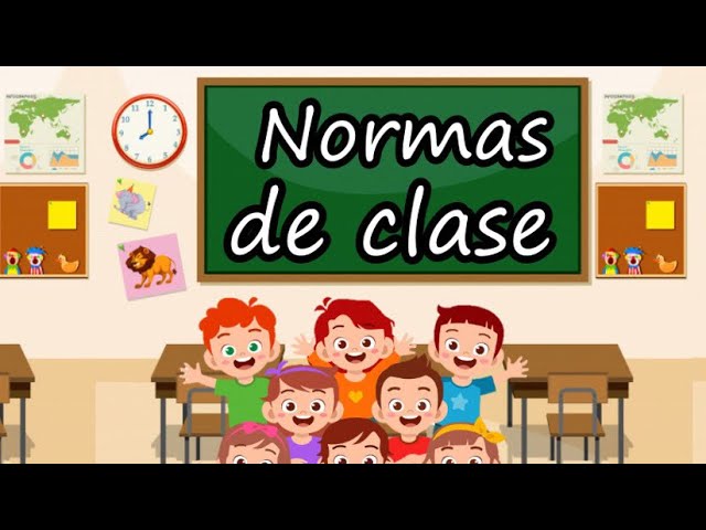 normas que hay en la escuela