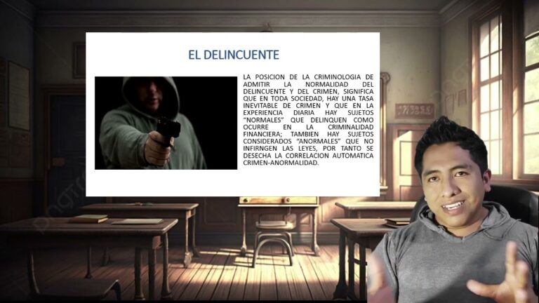 objeto de estudio de la criminologia