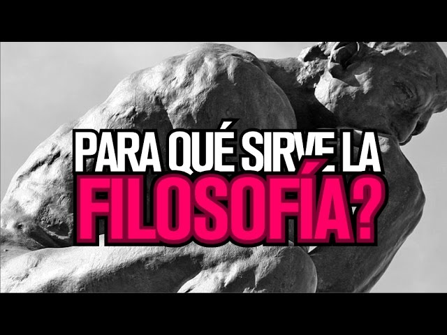 para que sirve la filosofia en la vida