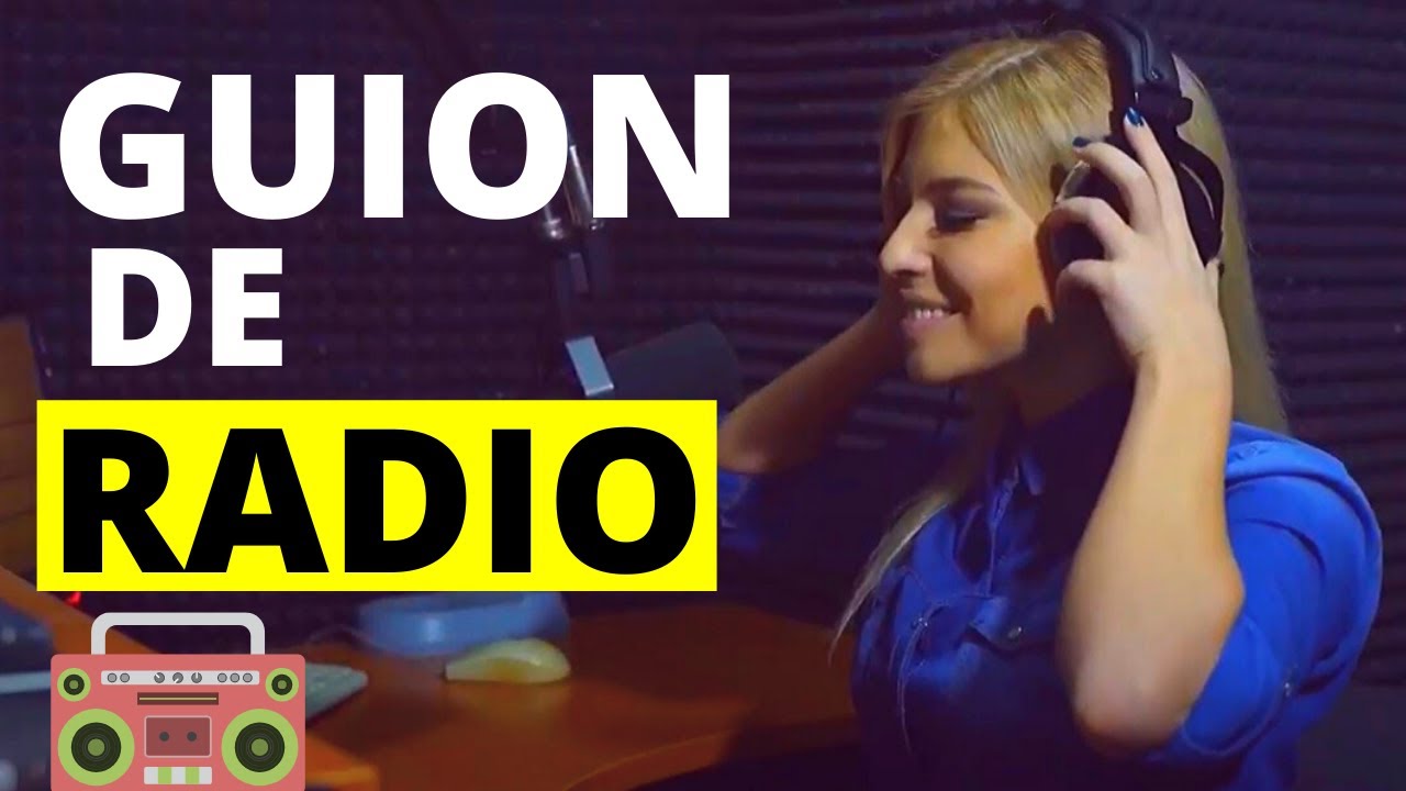 para que sirve un guion de radio