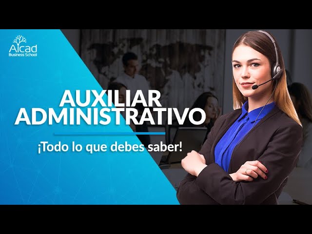 perfil de puesto auxiliar administrativo