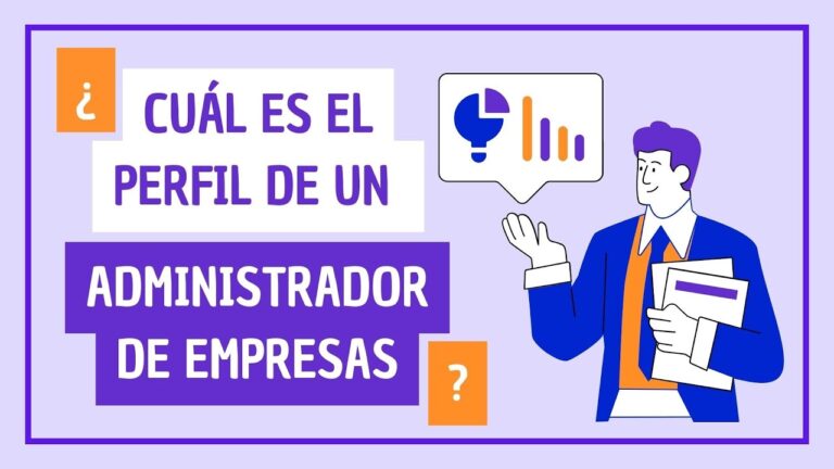 perfil de un administrador de empresas