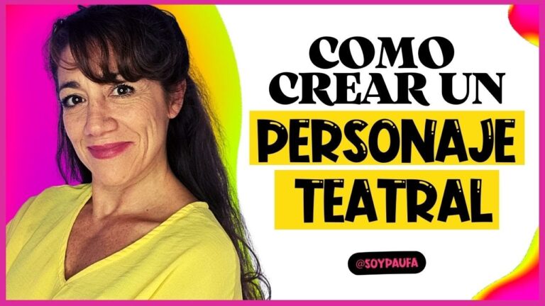 personajes de una obra de teatro