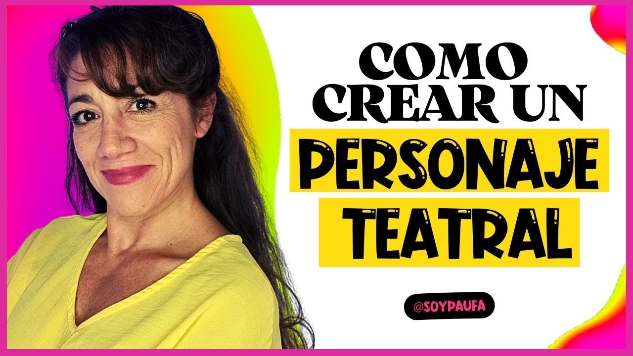 personajes de una obra de teatro