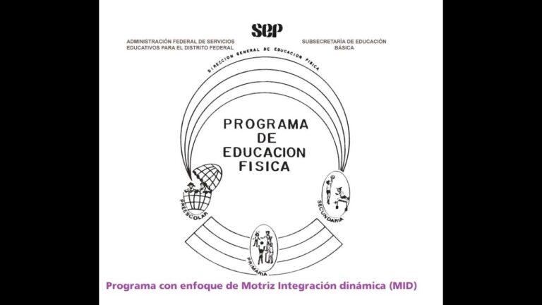 plan de estudios educacion fisica