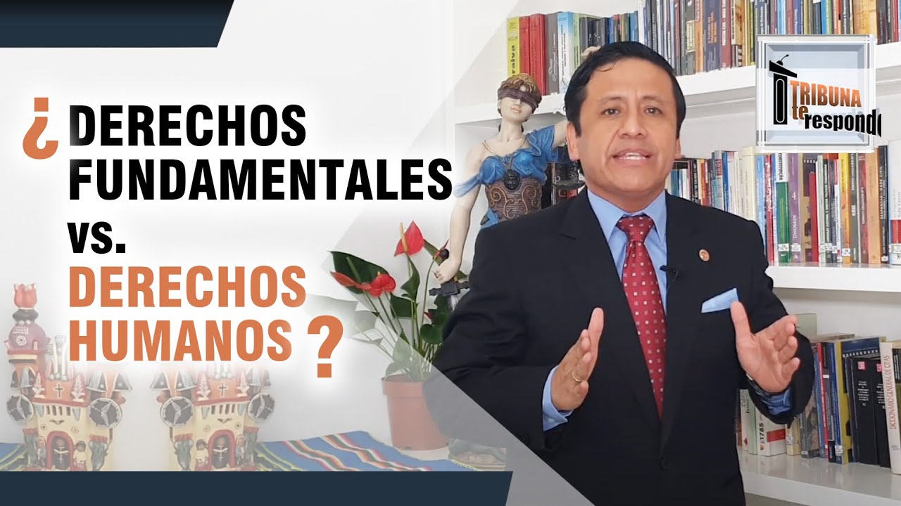 podemos usar como sinónimo derechos humanos y derechos fundamentales