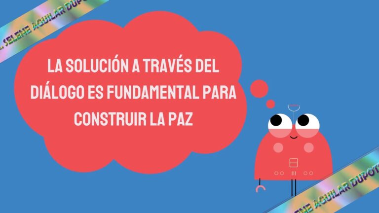 por qué es importante dialogar para resolver un problema