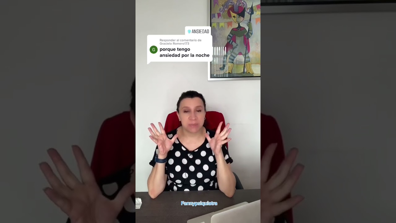 porque me da ansiedad en la noche