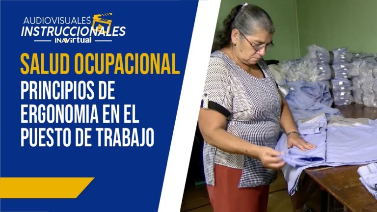 principios de la ergonomia ocupacional