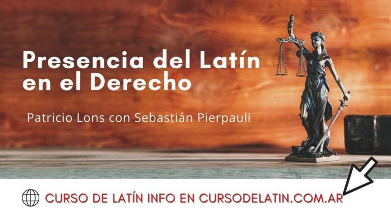 principios generales del derecho en latín