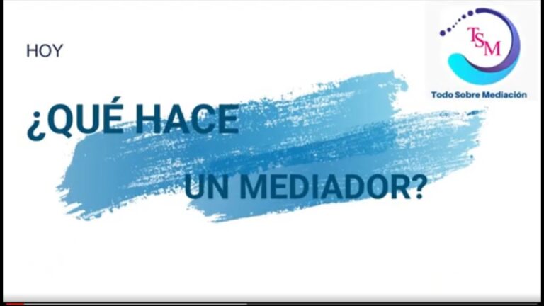 qué características debe tener un mediador
