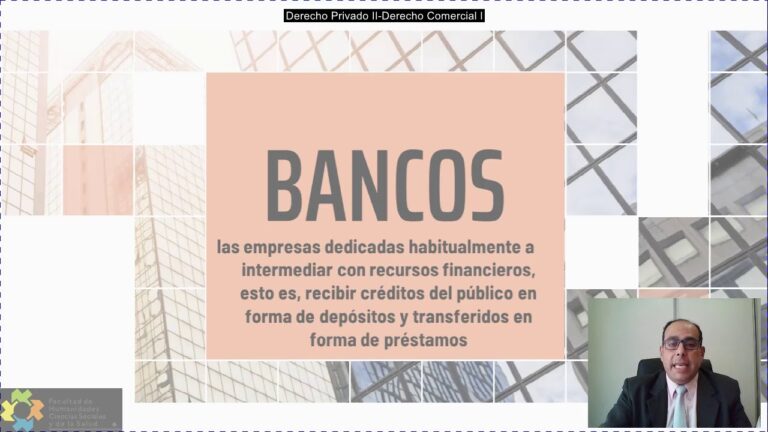 que es el derecho bancario