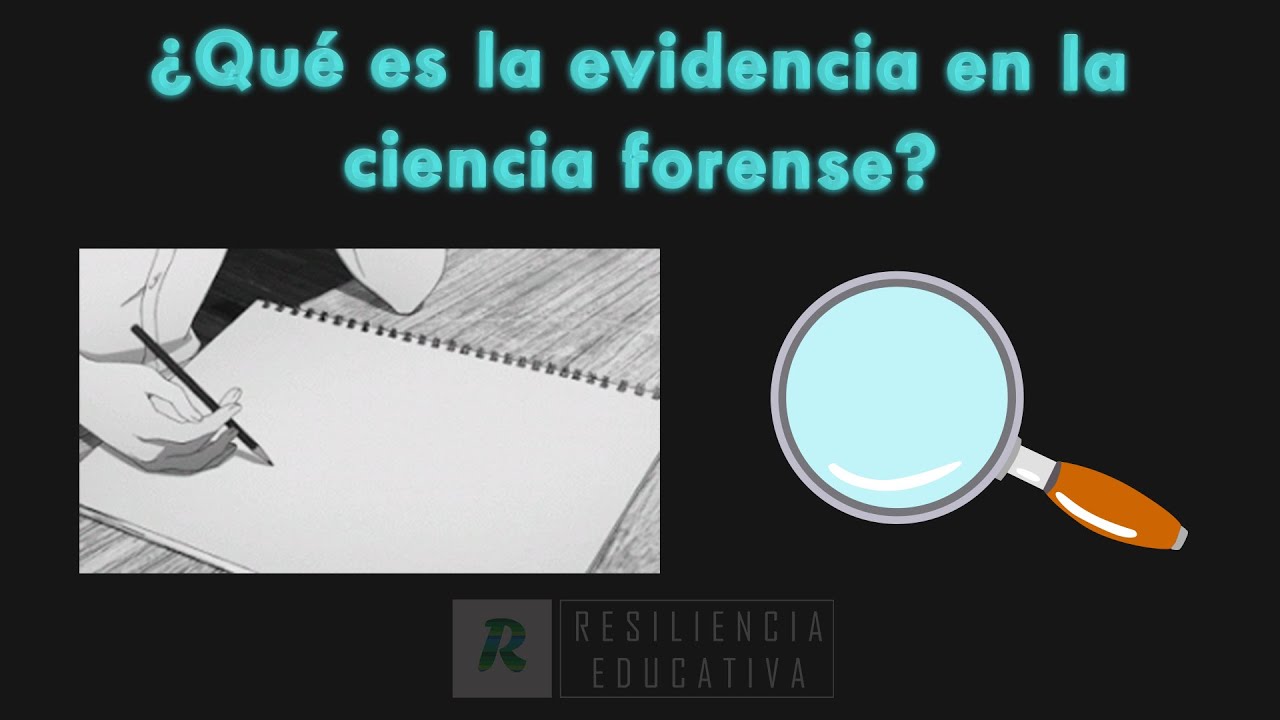 que es evidencia en criminalistica