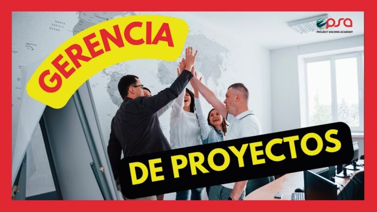 que es gerencia de proyectos