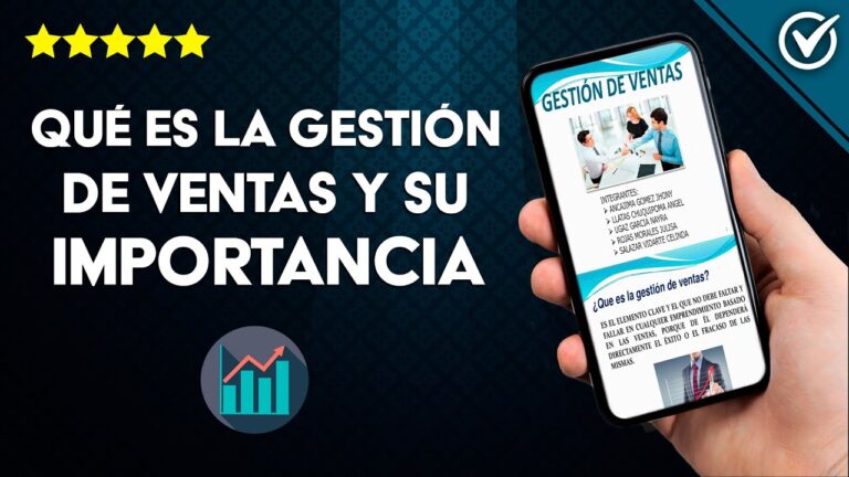 que es gestion de ventas