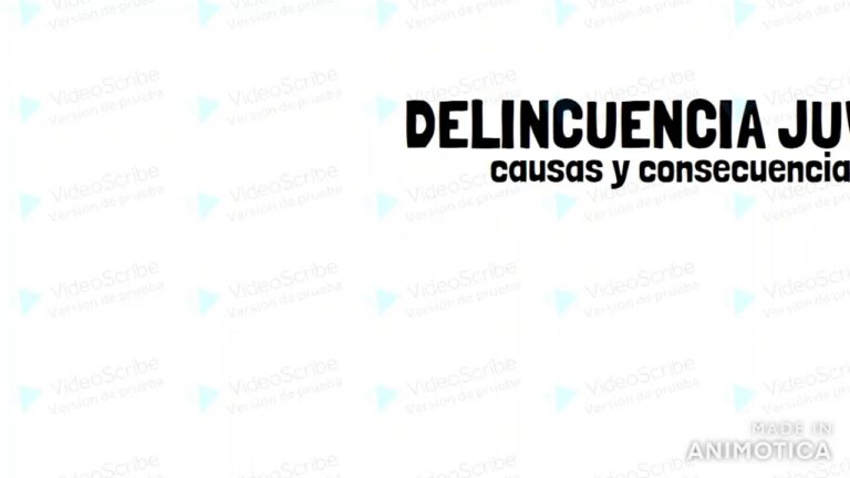 que es la delincuencia juvenil