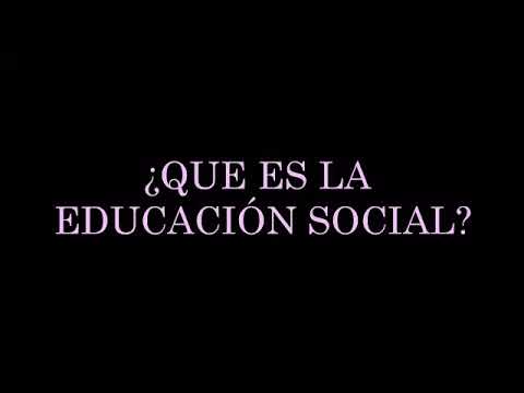 que es la educacion social