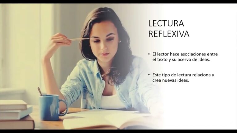 qué es la lectura reflexiva