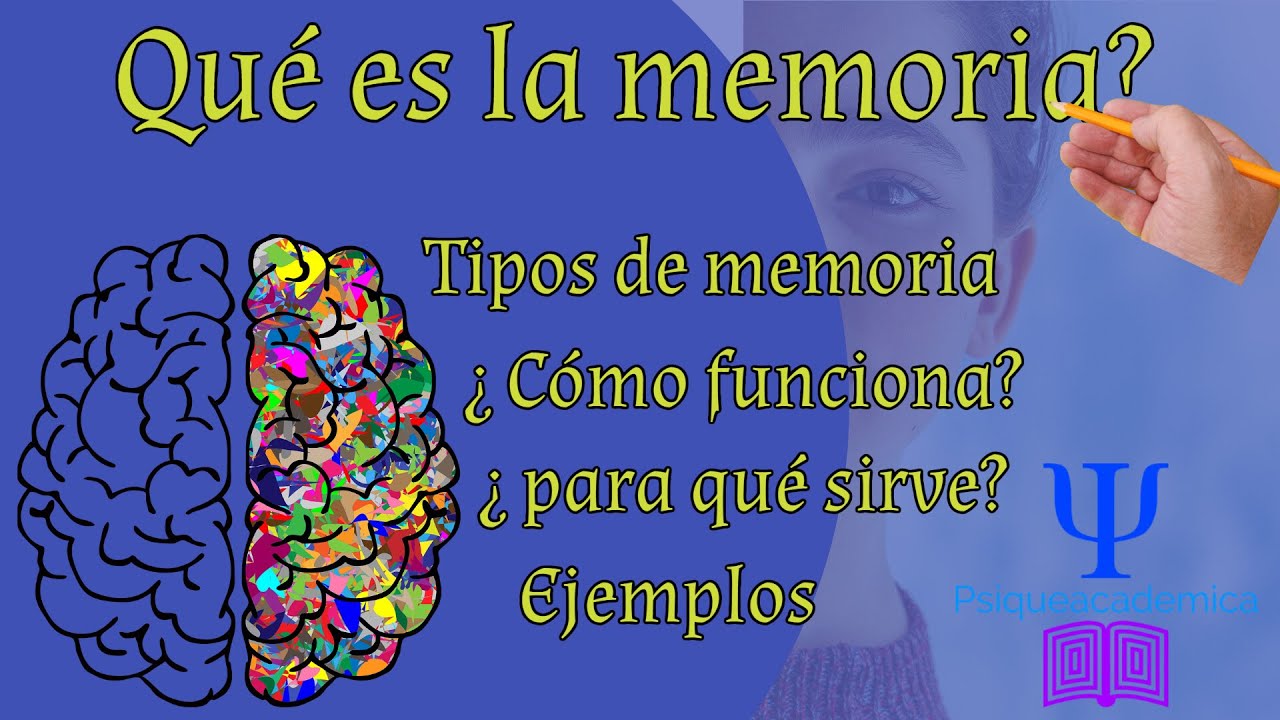 que es la memoria en psicología