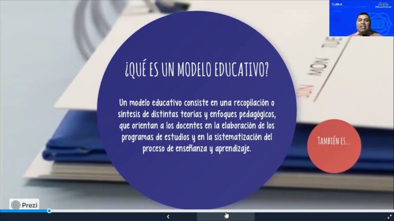 que es un modelo educativo