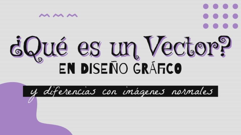 que es un vector en diseño grafico