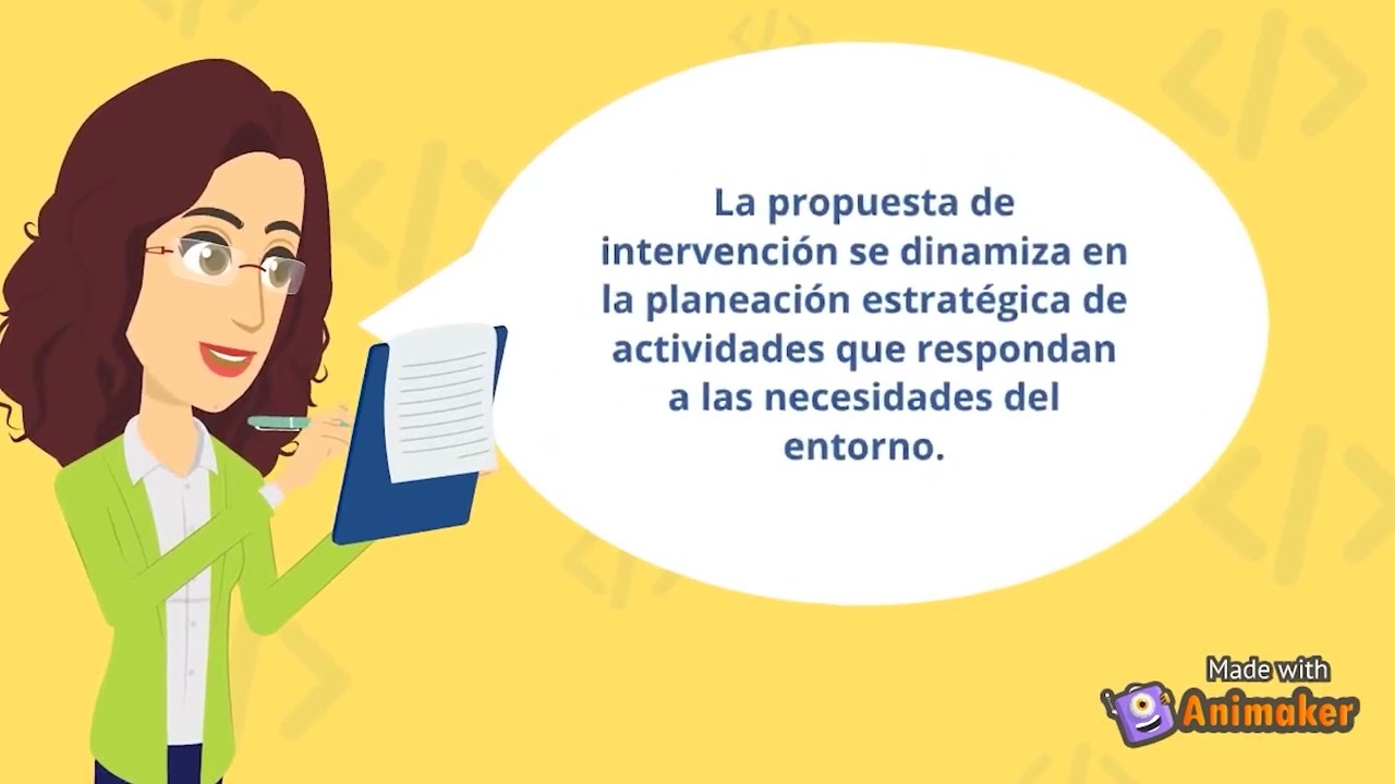 que es una propuesta de intervencion