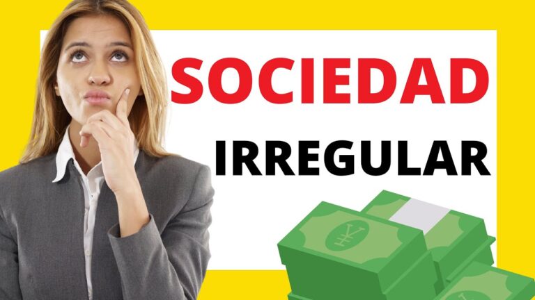 que es una sociedad irregular