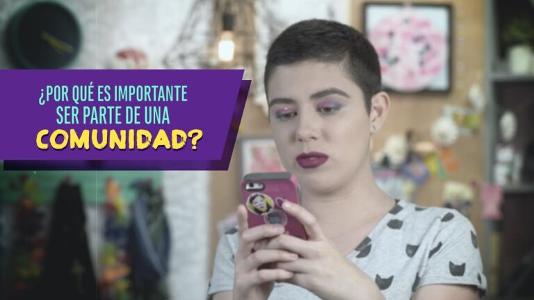 que implica pertenecer a una comunidad