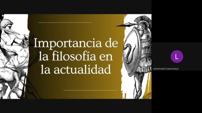 qué importancia tiene la filosofía en la actualidad