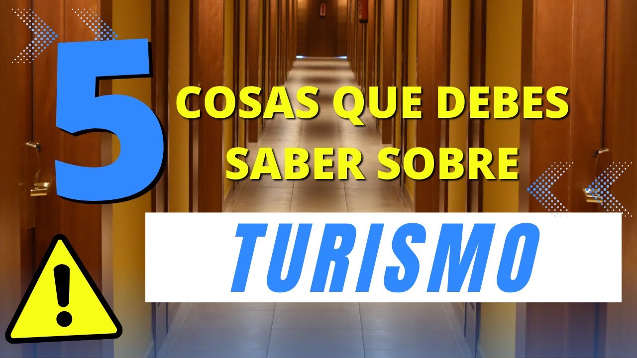 que se estudia en turismo
