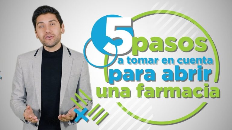 que se necesita para abrir una farmacia