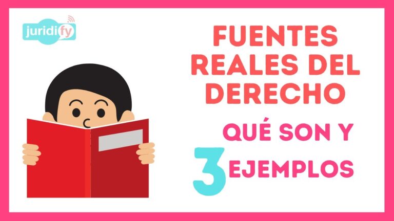 que son las fuentes reales del derecho