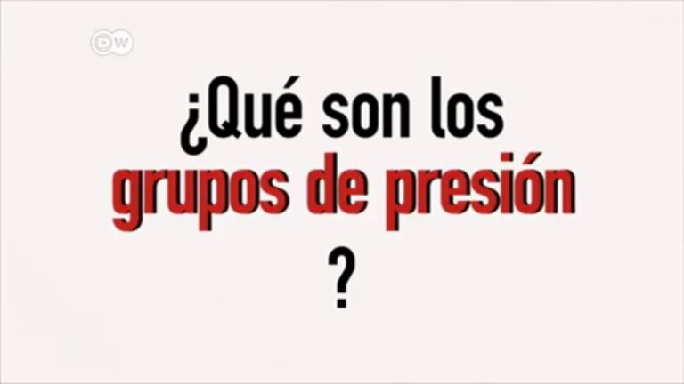 que son los grupos de presion