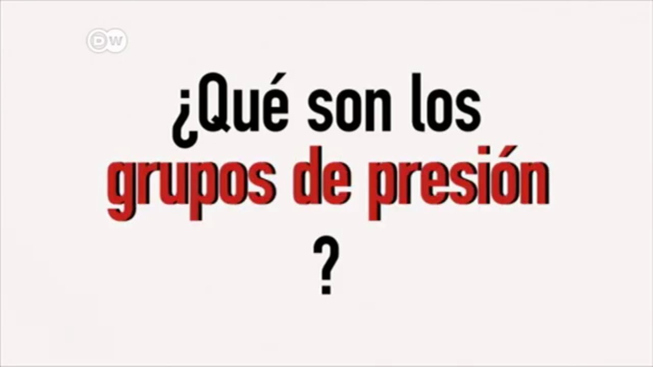 que son los grupos de presion