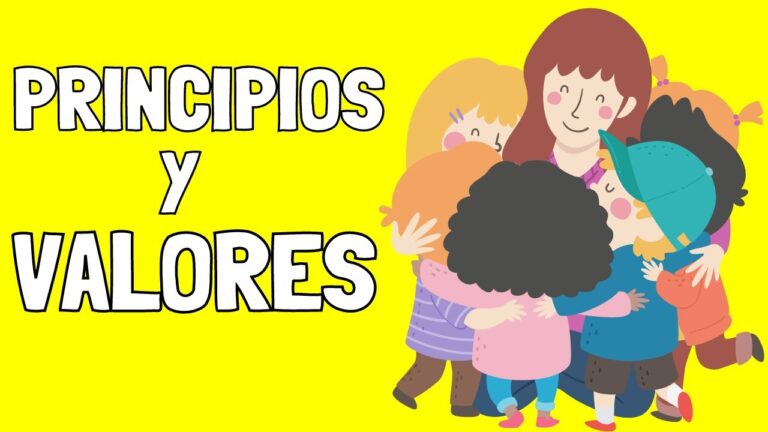 que son los principios de una persona