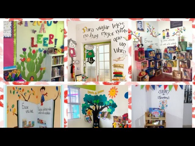 rincon de lectura en el aula