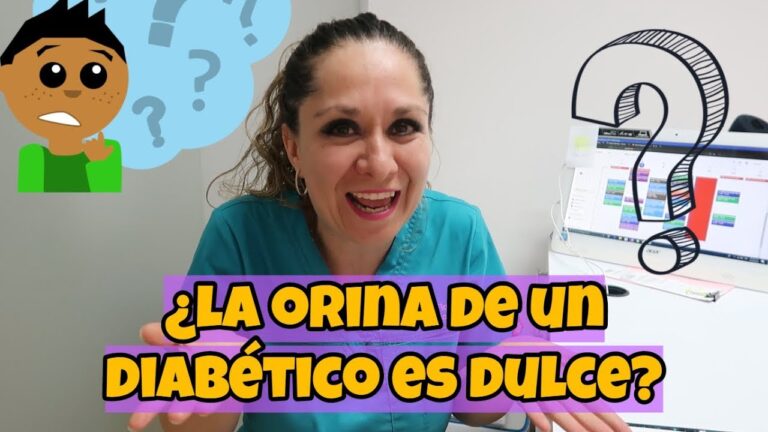 si mi orina es dulce tengo diabetes