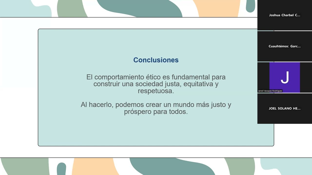 significado y sentido del comportamiento etica