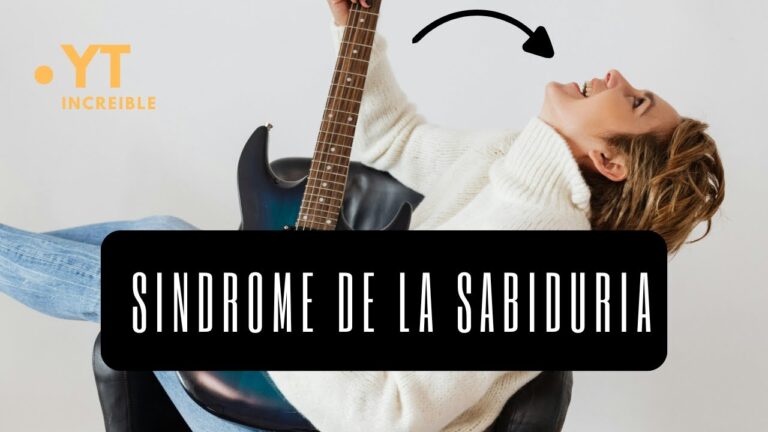 sindrome de la sabiduria repentina