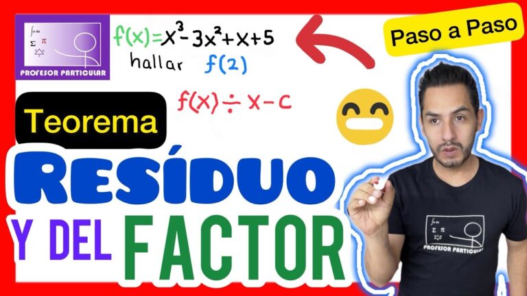 teorema del residuo y del factor
