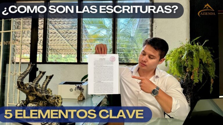 tipos de escrituras de propiedad