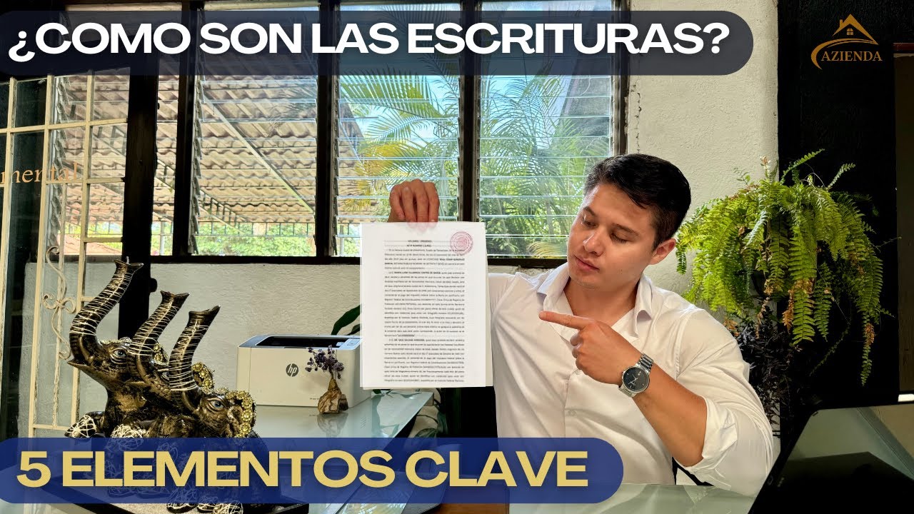 tipos de escrituras de propiedad